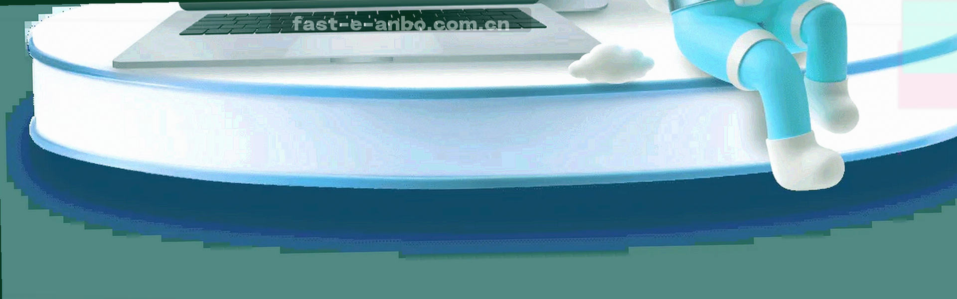 内容日志频道头图：赛博新闻发布室抽象背景